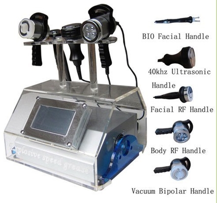 5 dans 1 cavitation de l'ultrason rf de vide amincissant la machine pour l'enlèvement de graisse de bras
